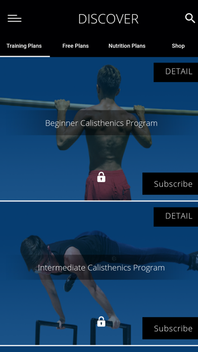 Calisthenics with Brian screenshot 2