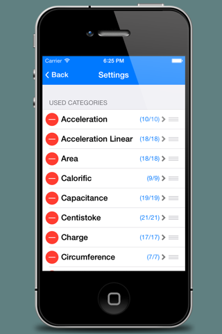 QVert - Units Converter screenshot 2