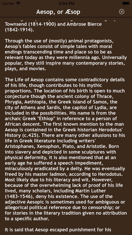 Aesop, or Æsop Quotes And Bio