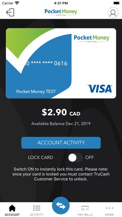 Pocket Money TruCash Wallet