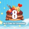 No 8 Cake Art Greetings