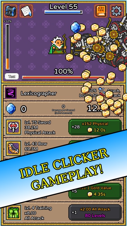 Simple RPG - Idle Tap Tapper! screenshot-4