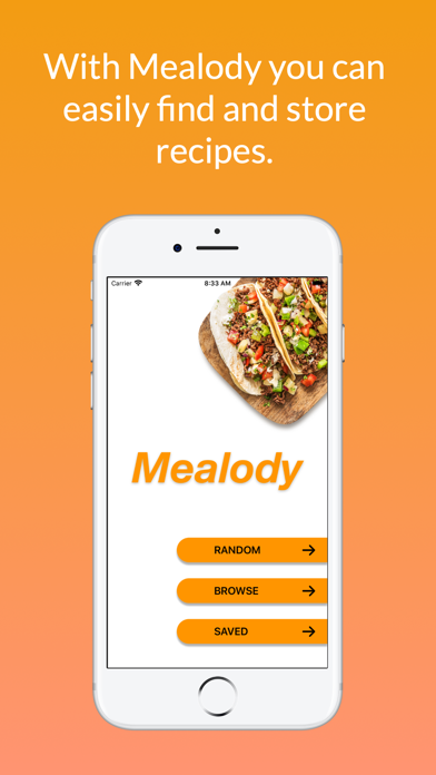 Screenshot #1 pour Mealody