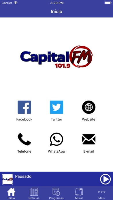 Capital FM de Cuiabá screenshot 2