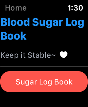 Blood Sugar Log Book