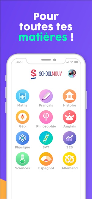 SchoolMouv - Collège et lycée(圖5)-速報App