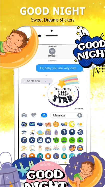 Good Night Stickers!! screenshot-4