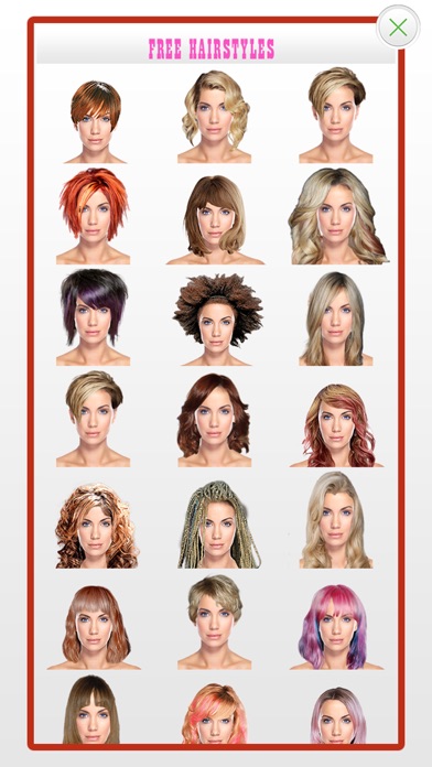 HAIRSTYLES FOR YOUR FACE SHAPE 2.2 IOS