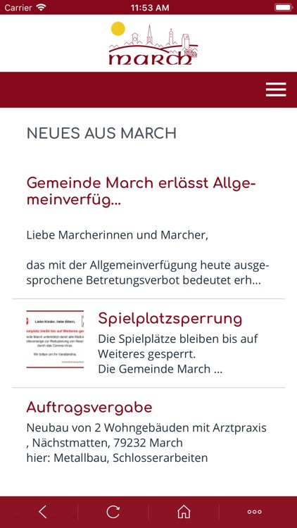 March