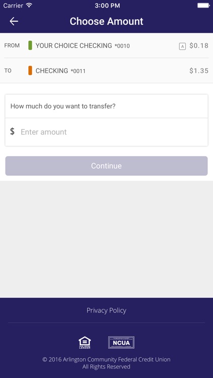 ACFCU Mobile Access screenshot-3