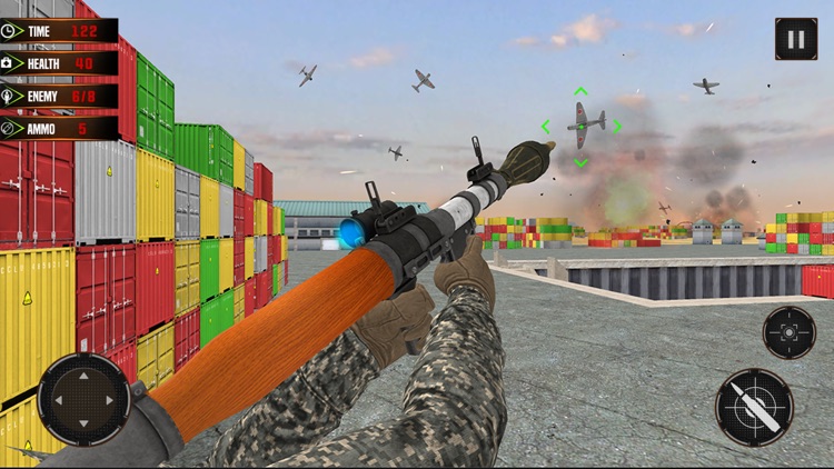 Airplane Combat Shooting Games screenshot-3