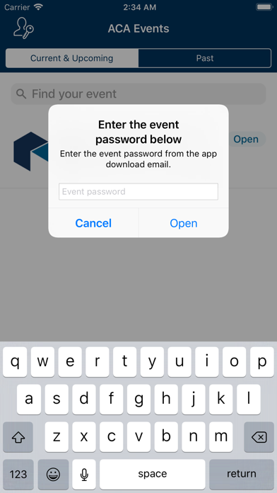 How to cancel & delete ACA Events from iphone & ipad 2