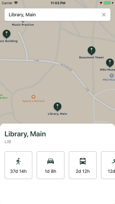 MSU Campus Maps screenshot 3