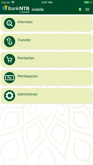 Bank NTB Syariah Mobile screenshot 3
