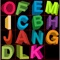 Think And Move the letters to put them in alphabetical order, from left to right, from top to bottom, and have fun