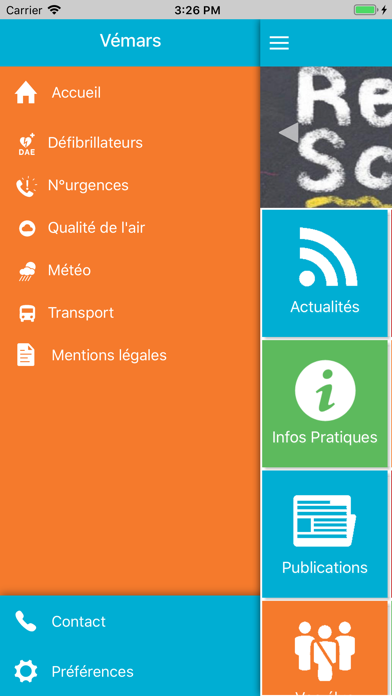 Vémars Application screenshot 2