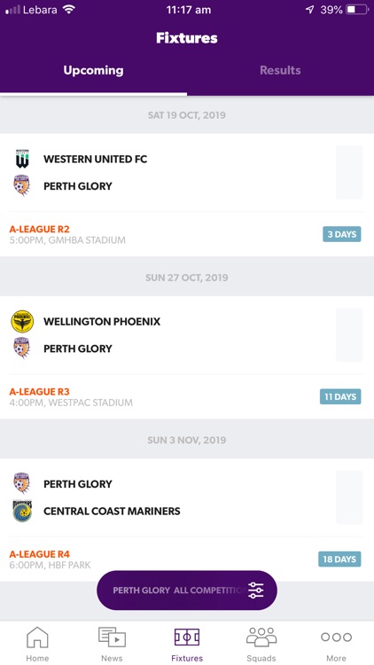 Perth Glory Official App