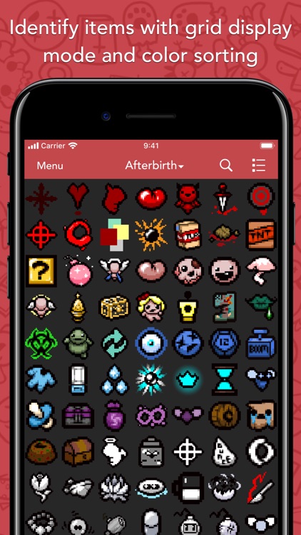 Guide for Binding of Isaac