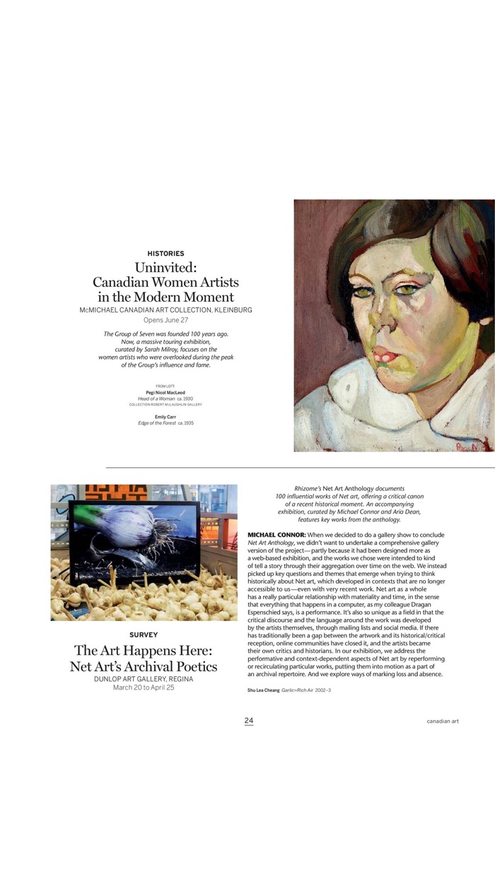 Canadian Art Digital Edition