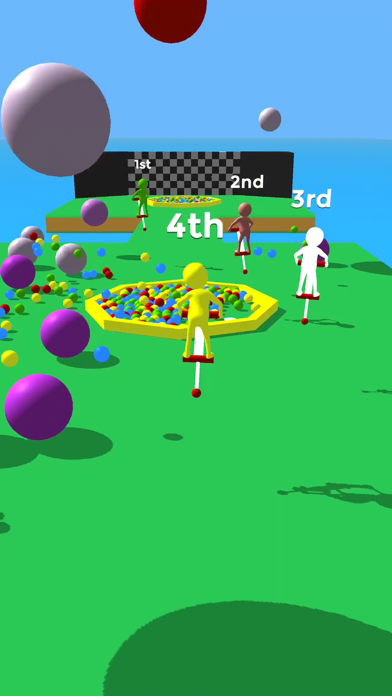 Pogo Race 3D screenshot 2
