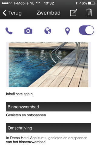 Hotel App - náhled
