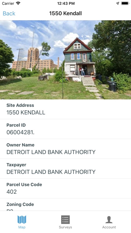Landgrid Map & Survey Property