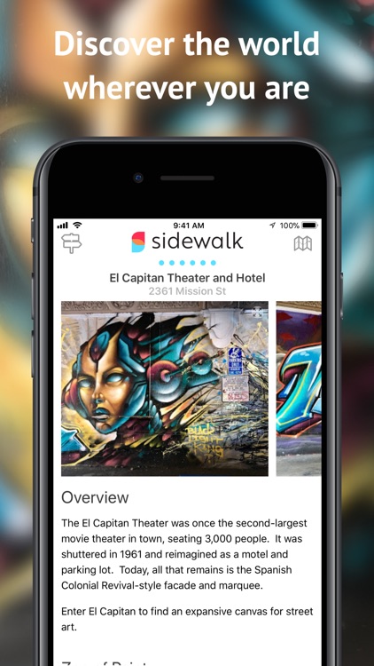 Sidewalk - Walking Tours screenshot-0
