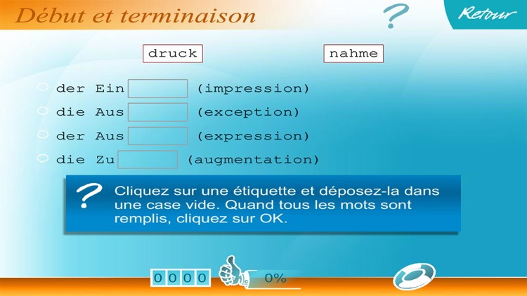 Le vocabulaire allemand II screenshot-3