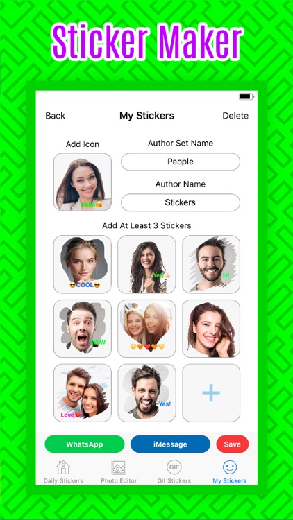 Stickers for WhatsApp & More! screenshot-4