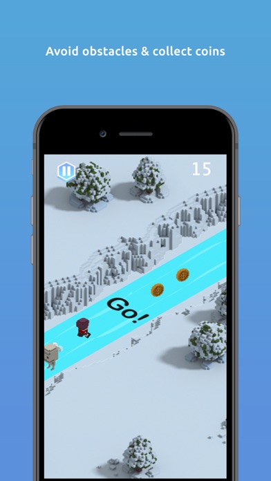 Inuk Arctic 3D running game screenshot 2