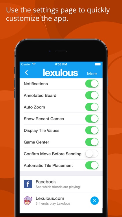 Lexulous Word Game Lite screenshot-4