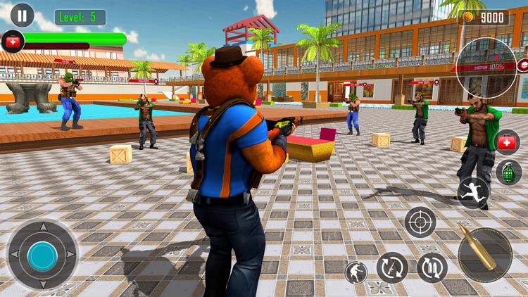 Teddy Bear Gun Shooting Game screenshot-8