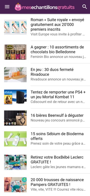 Mes Échantillons Gratuits(圖2)-速報App