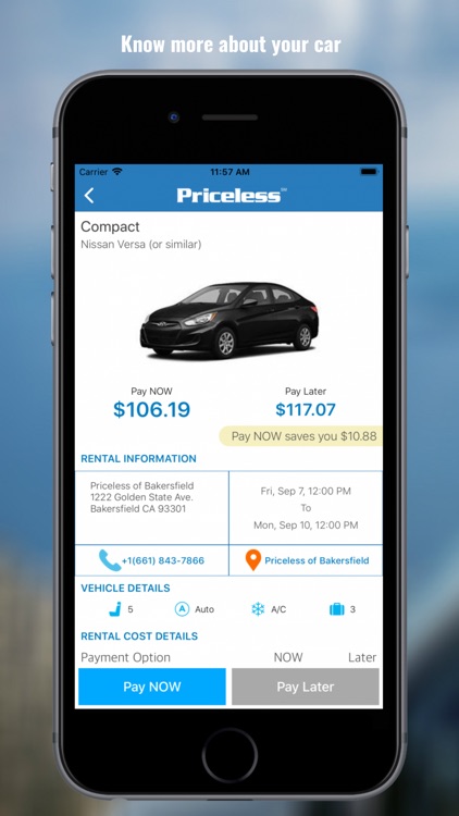 Priceless Car Rental