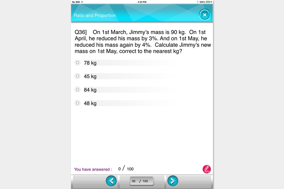 SG 7th Ratios screenshot 3