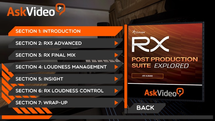 Post Production Course For RX