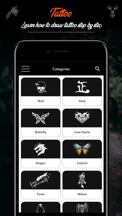 Tattoo - How to Draw, Ideas screenshot 3