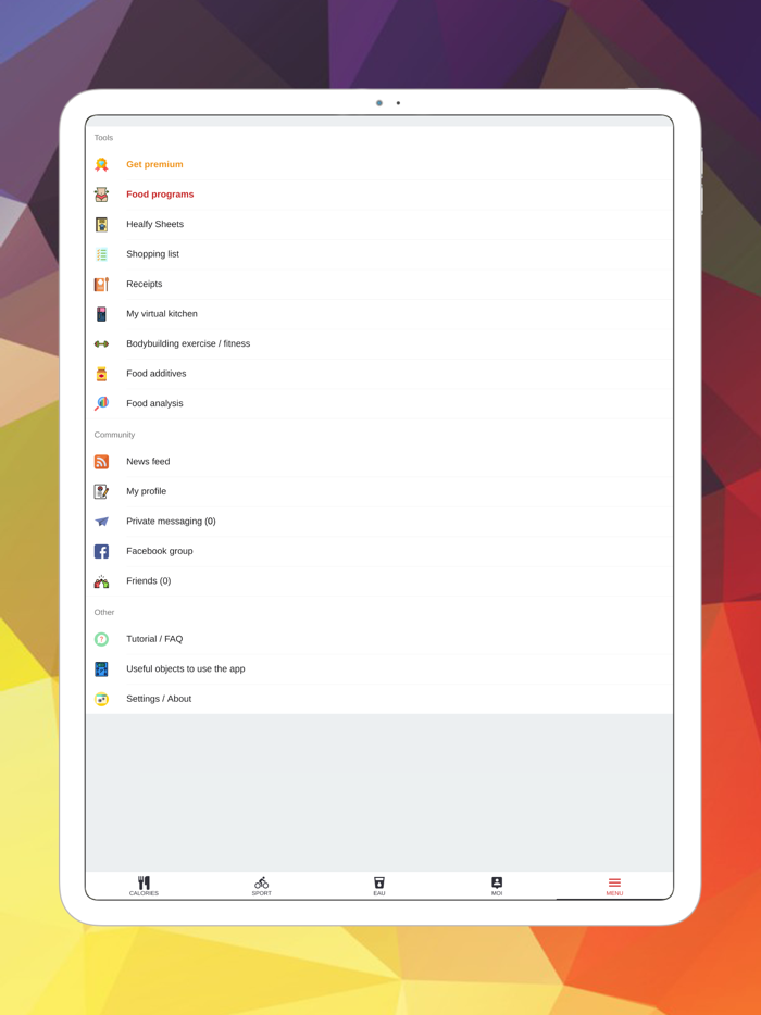 Cornflakes  - Calories counter