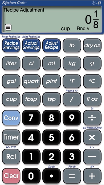 KitchenCalc Pro Culinary Math