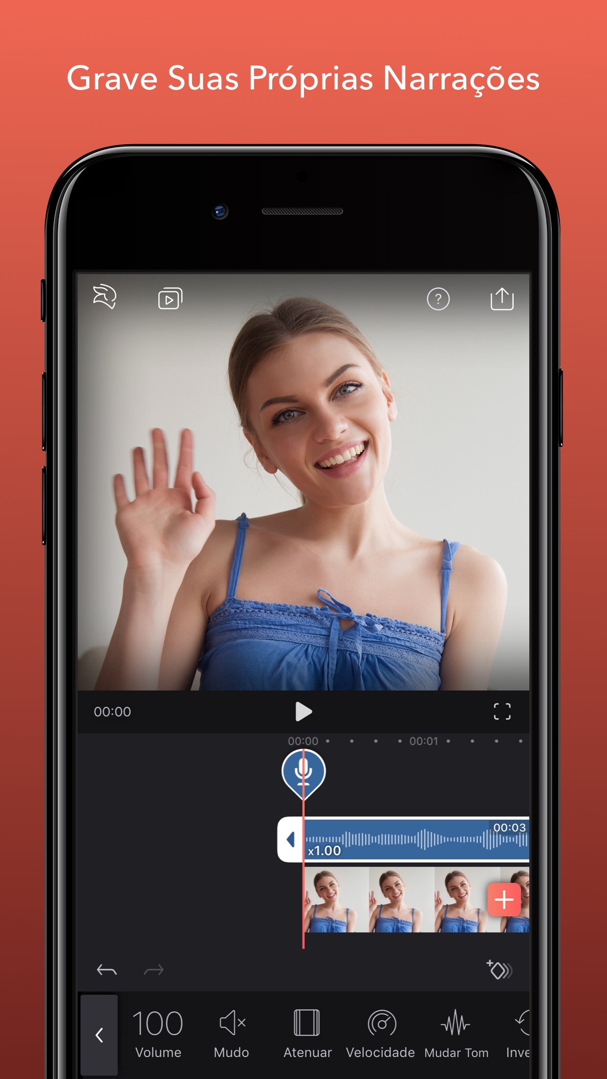 Screenshot do app Videoleap Editar Vídeo