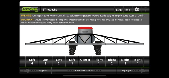 AppliMax V2 Spray Boom Remote