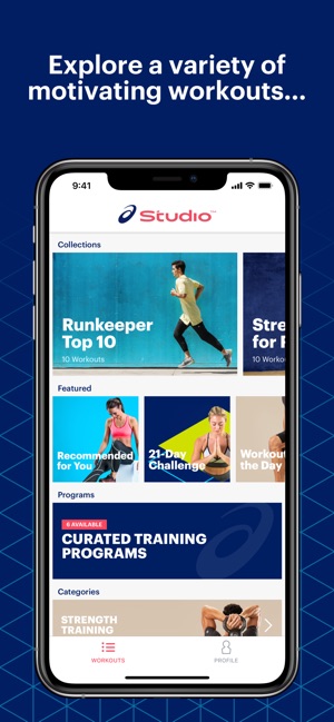 asics studio