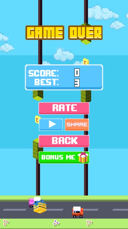 Flappy Road - Story of Minions screenshot-3