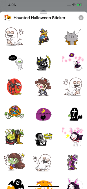 Haunted Halloween Sticker(圖2)-速報App