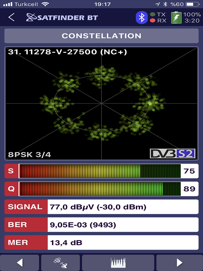 SATFINDER BT DVB-S2