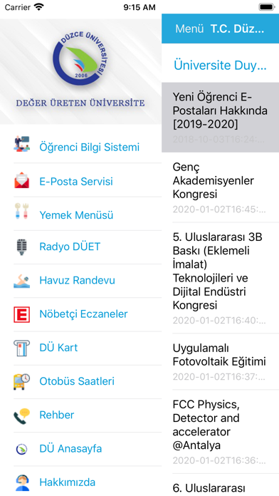 How to cancel & delete T.C. Düzce Üniversitesi from iphone & ipad 3