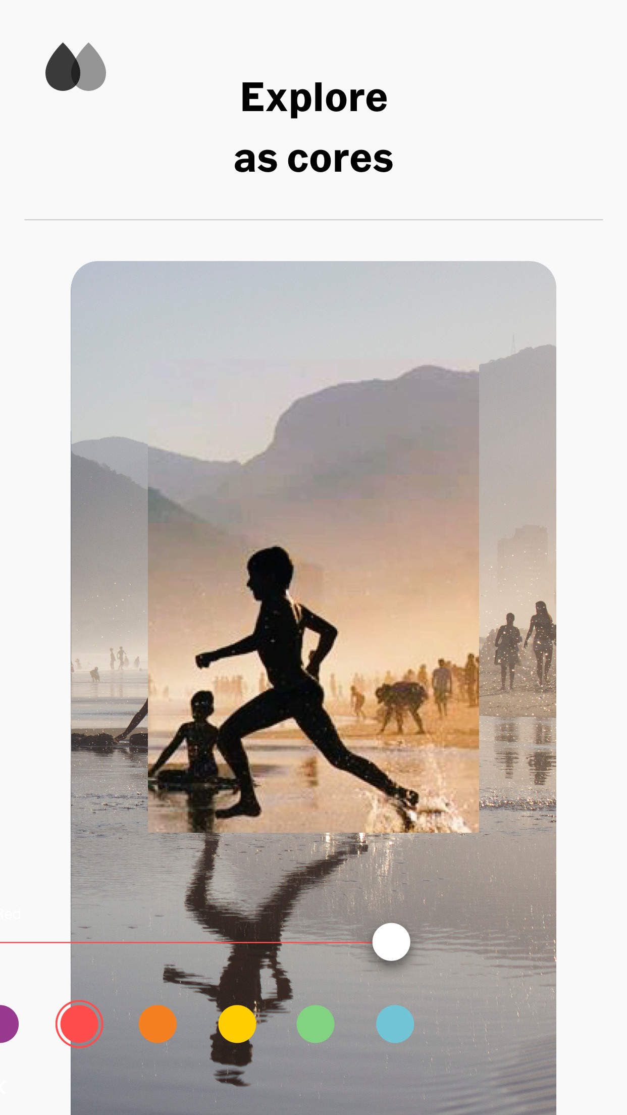 Screenshot do app VSCO: Editor de Fotos e Vídeos