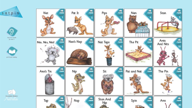 Decodable Readers Australia L1