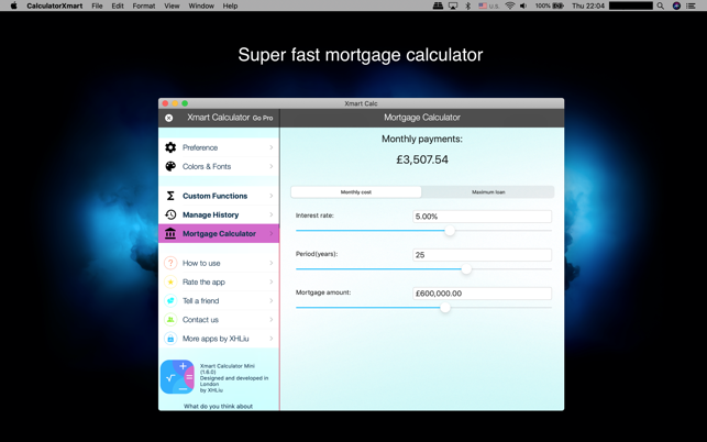 Xmart Calculator Mini -Desktop(圖7)-速報App