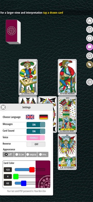 CBD Marseille Tarot Cards Love(圖5)-速報App